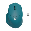 Wireless mouse Siskin 2 1600 DPI Bluetooth 5.0 + 2.4GHz Blue