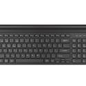 Keyboard Felimare US bluetooth + 2.4GHz Slim, phone/tablet holder black