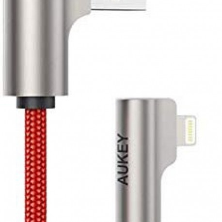 AUKEY CB-AL01 Red OEM USB - Lightning Nylon Cable