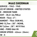 Blocks Historical Collection WWII M4A3 838 elements