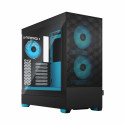 Fractal Design arvutikorpus Pop Air TG Clear Tint RGB Cyan Core, must/helesinine
