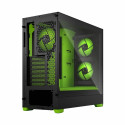 Fractal Design arvutikorpus Pop Air TG Clear Tint RGB Green Core, must/roheline
