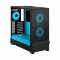 Fractal Design arvutikorpus Pop Air TG Clear Tint RGB Cyan Core, must/helesinine