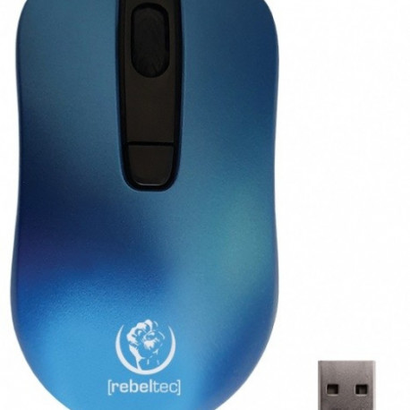 Optical wireless mouse STAR blue