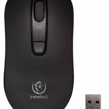 Optical wireless mouse STAR black