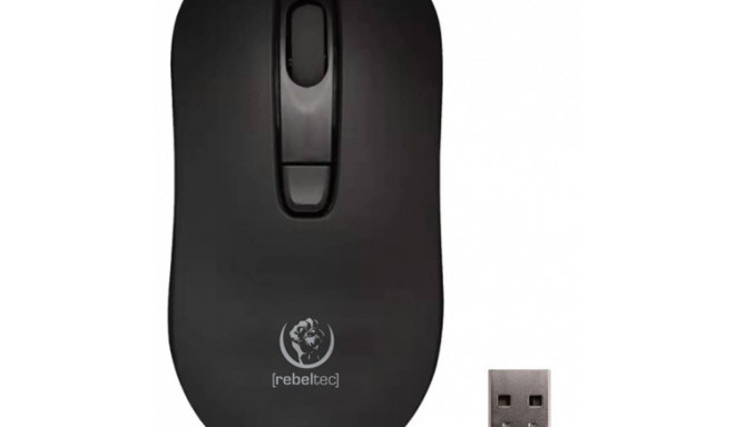 Optical wireless mouse STAR black