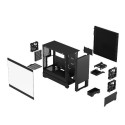 Fractal Design arvutikorpus Pop Silent TG Clear Tint, must