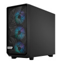Fractal Design computer case Meshify 2 Lite RGB TG Light Tint, black