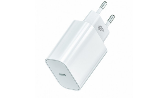 Universal charger USB C 20W Power Delivery white