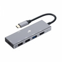 Adapter HUB USB C 7in1 - HDMI, USBx3, PD, SD/TF