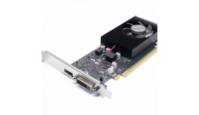 Afox videokaart GeForce GT1030 2GB GDDR5 64Bit DVI HDMI LP Single Fan L7