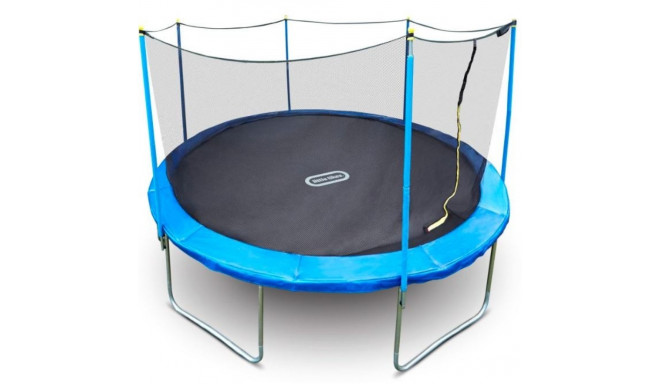 Garden trampoline with a net 450cm