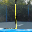 Garden trampoline with a net 450cm