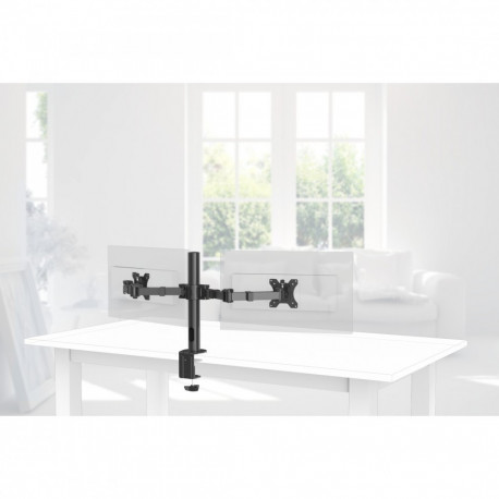 Monitorihoidja kahele reguleeritava kõrgusega 13-35inches