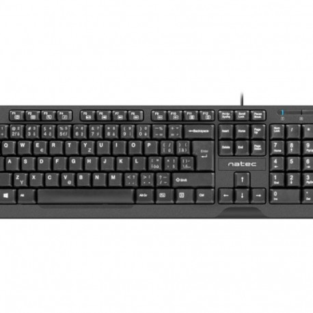Keyboard Trout Slim black USB CZ/SK