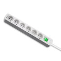 Power strip 6 sockets, 1.8m