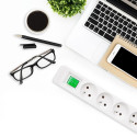 Power strip 4 sockets, 1.8m