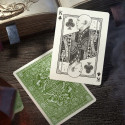 Bicycle playing cards Harry Potter Slytherin, green