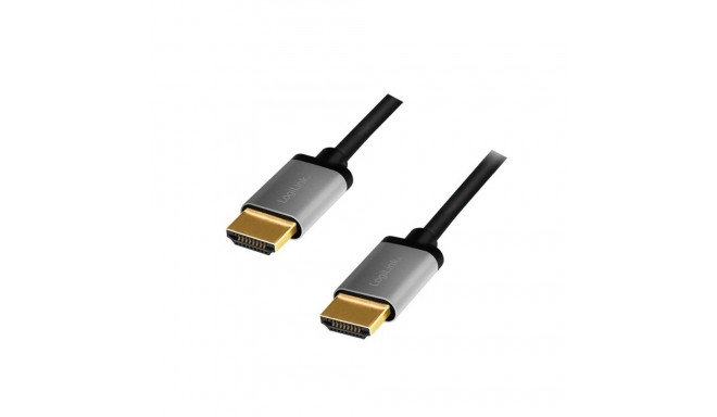 HDMI cable 4K/60Hz, alu , black, 2m