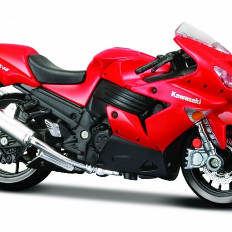 Product Title: Kawasaki Ninja ZX-14 (1/18 Scale) Die-Cast Model Motorcycle with Dis