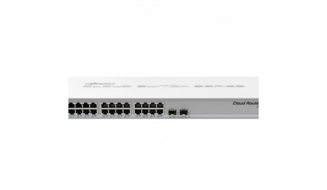 MikroTik Switch24xGbE 2 xSFP+CRS326-24G-2S+RM-M