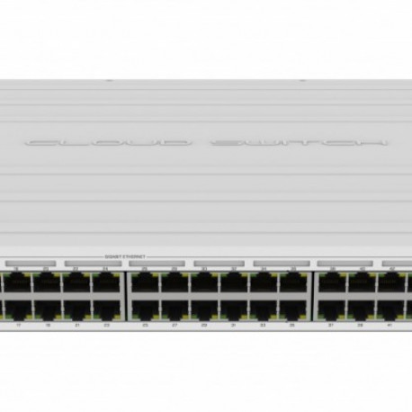 The MikroTik CRS354-48P-4S+2Q+RM is a high-performance, rackmount managed switch de