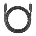 TB Cable USB C-USB C 2m 60W 5Gbps black