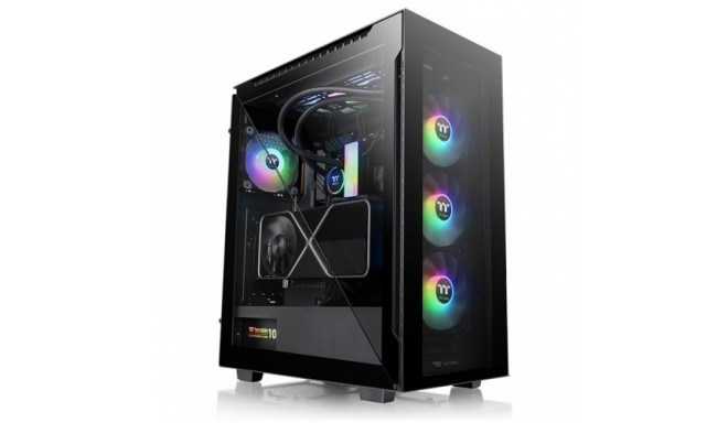 Thermaltake Divider 500 ARGB Tempered Glass Bla