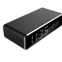 Digital alarm clock wit h wireless charging