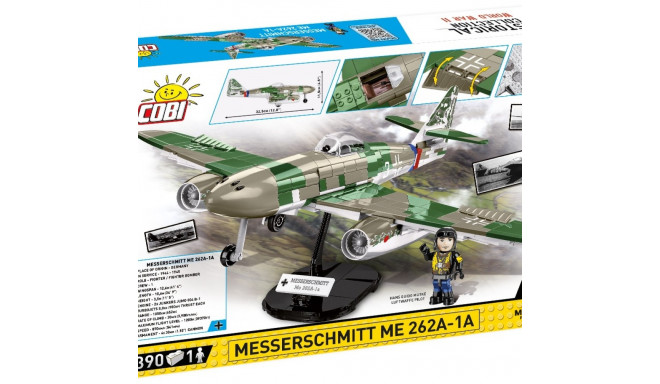 Messerschmitt Me262 A-1a mänguklotsid