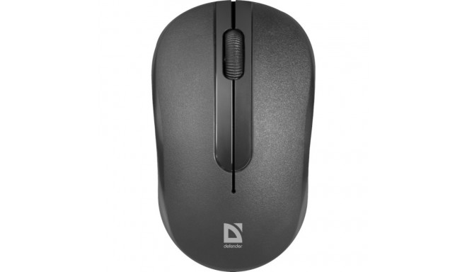 Optical mouse hit MM-49 5 RF black 1600 dpi