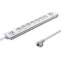 Surge protector 8 sockets, 1.5m