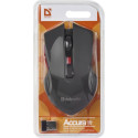 Optical mouse ACCURA MM-275 RF black red