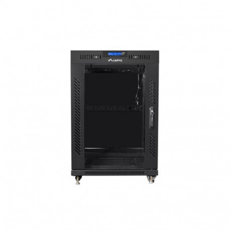 19 15U 600x800 must rack-kapp, klaasuks LCD (flat pack)