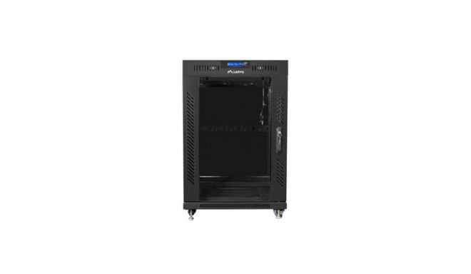 19 15U 600x800 must rack-kapp, klaasuks LCD (flat pack)