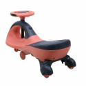 Ride-on Swing Car with music and light brick-black
