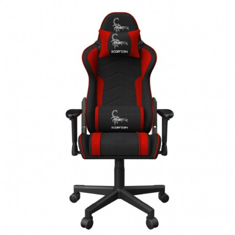 Product Title: Ergonomic High-Back Racing Style Gaming Chair – Black & Red
