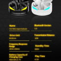 Headphones Bluetooth 5.0 T35 TWS Black