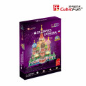 Cubic Fun Puzzle 3D LED St.Basils Cathedral