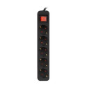 Listwa przedluzacz 1.5m 5x230 c PS1-05F-0150-B