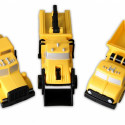 MalBlo Magnetic Construction vehicles