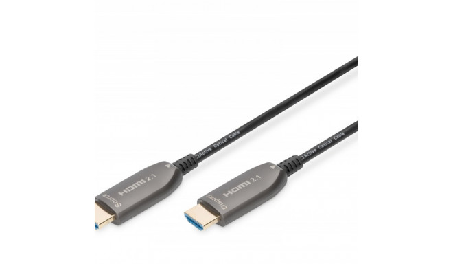 Connection hübriidkaabel HDMI AOC HDMI-A mees-mees HDMI 2.1 UHD-2 8K@60Hz 48Gbps HDR eARC HDCP 2.2 C