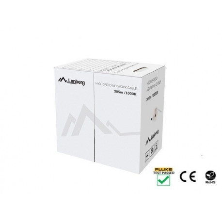 Cable UTP Kat.5e wire LCU5-12CU-0305-BK black