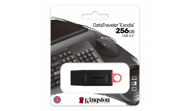 Data Traveler Exodia 256GB USB3.2 Gen1