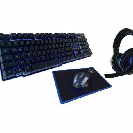 Gaming kit:keyboard+mouse +pad+headphone