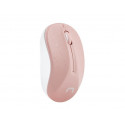 Wireless mouse Toucan pink-white