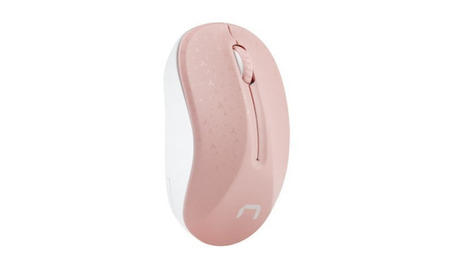 Wireless mouse Toucan pink-white