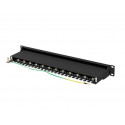 Patch panel 24 port 1U KAT7 EK.CZ PPS7-1024- Patch panel 24 port 1U KAT7 EK.CZ PPS7-1024-