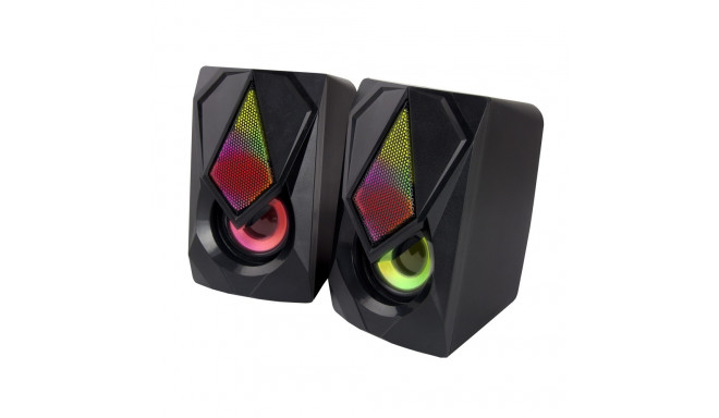USB SPEAKER 2.0 LED RAINBOW BOOGIE