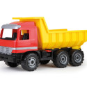 Lena Dump Truck Actros 62 cm single brown cart